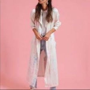 Something Navy tie dye duster